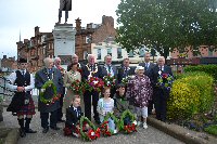 Photograph from Wreath Laying Ceremony 2012