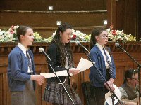Photograph from Primary 7 Burns Supper 2018
