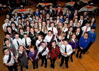 Photograph from the School's Burns Supper 2017