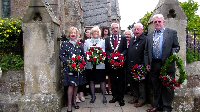 Photograph from Wreath Laying Ceremony 2015
