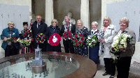 Photograph from the Wreath Laying Ceremony 2016