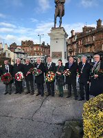 Photograph from Wreath Laying Ceremony 2018