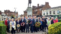 Photograph from Wreath Laying Ceremony 2017